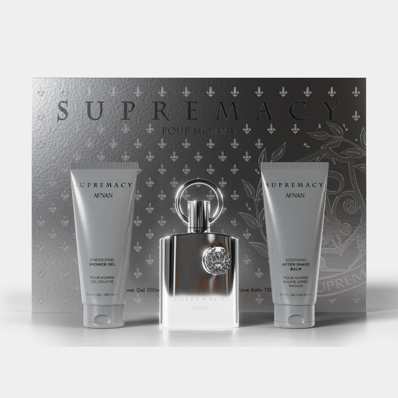 Supremacy Silver Gift Set By Afnan