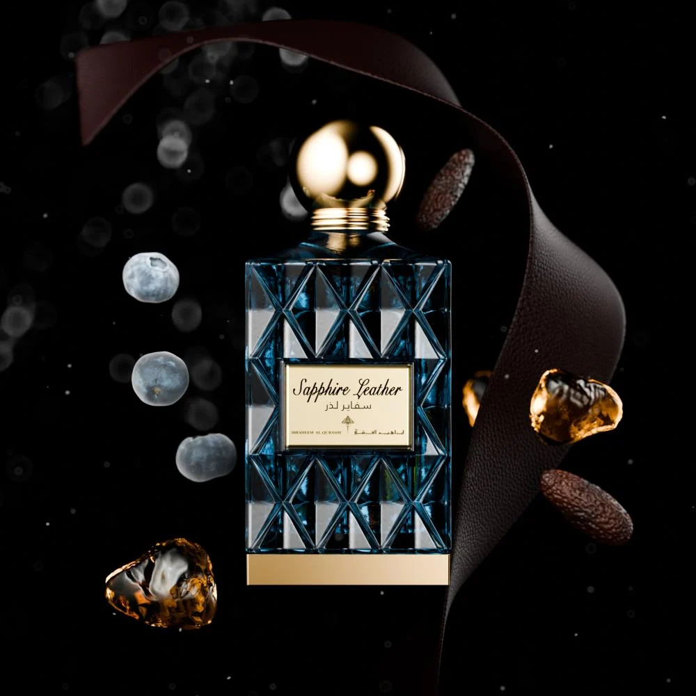 Sapphire Leather By Ibraheem Al Qurashi (IBRAQ)